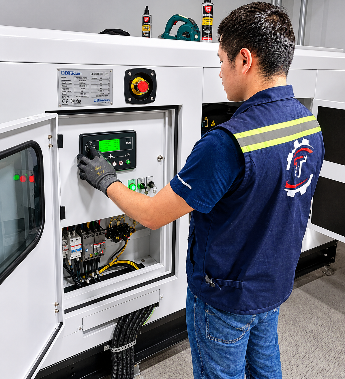 Evaluación técnica de grupos electrógenos industriales